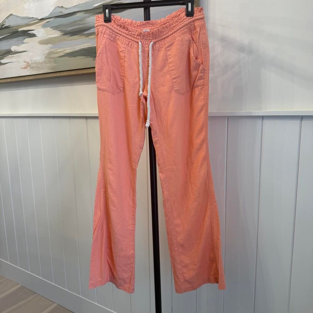 Roxy Women's Pink and Orange Trousers